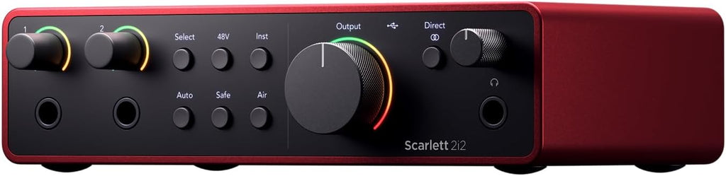 USB Audio Interface with CR3-X Multimedia Monitors and 24 Pack Acoustic Wedge Panels N63814