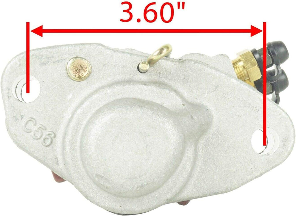 Front and Rear Brake Caliper with Brake Pads T62909