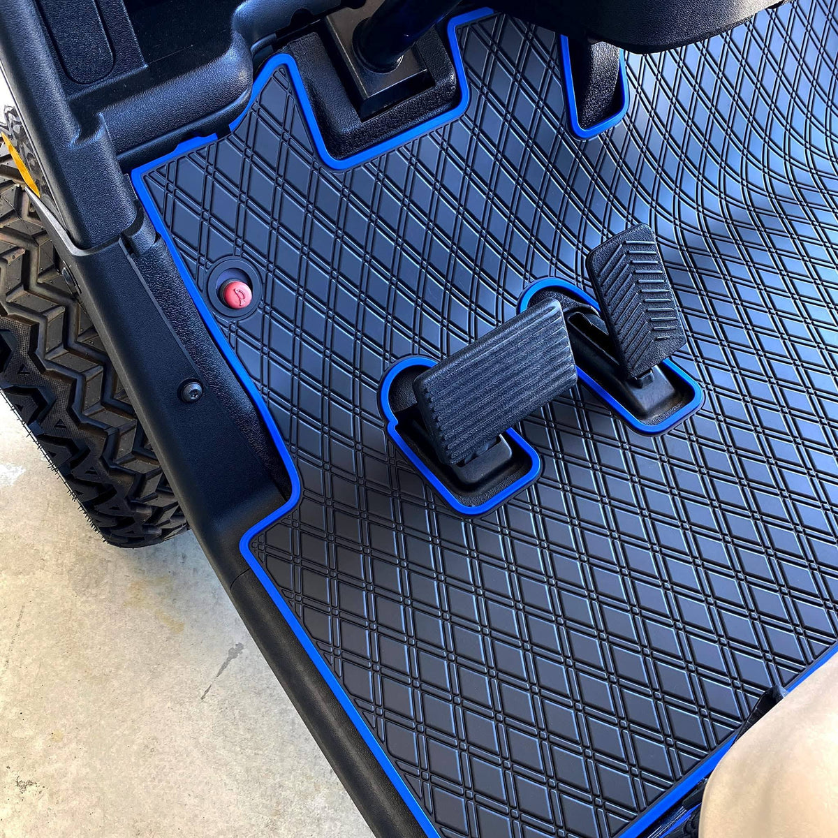 Golf Cart Floor Mat Full Coverage V227