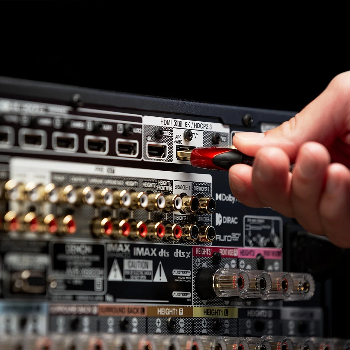 11.4 Channel 8K Home Theater Receiver U383