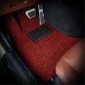 Black Red 2 Piece Rubber Car Floor Mats R854
