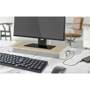 Monitor Stand with USB Hub and Card Reader P934173