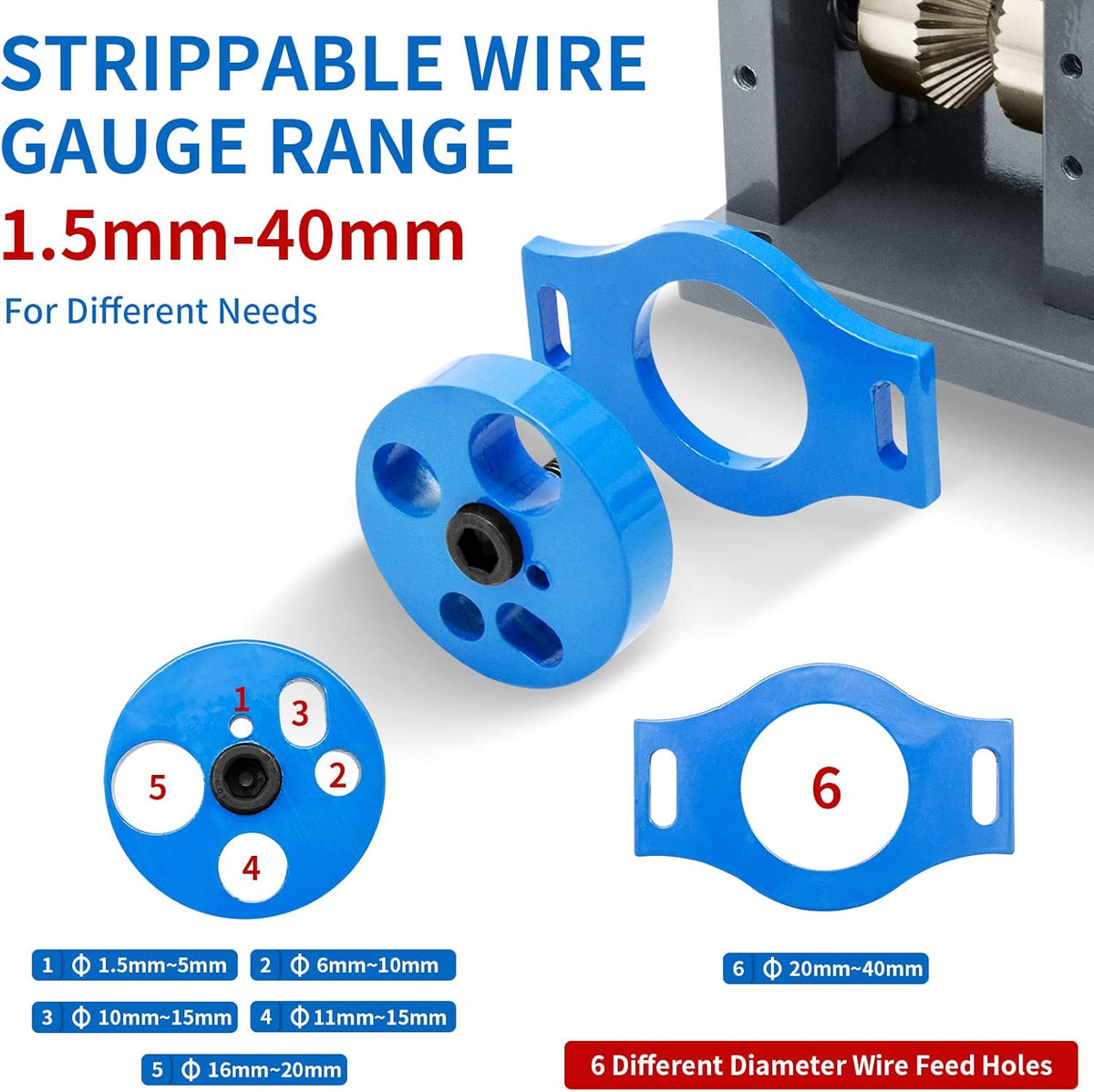 Manual Wire Stripping Machine with Hand Crank H29399