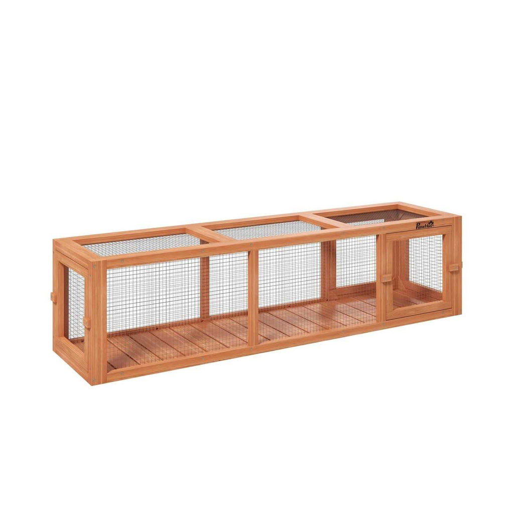 59 Long Cat Tunnel with Extendable Design Wooden Outdoor Cat Tunnel House H334739