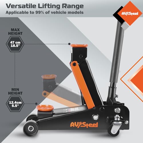 3 Ton Heavy Duty Hydraulic Floor Jack G455