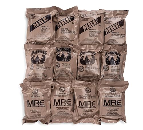 12 Pack MRE Meals Ready to Eat D14390