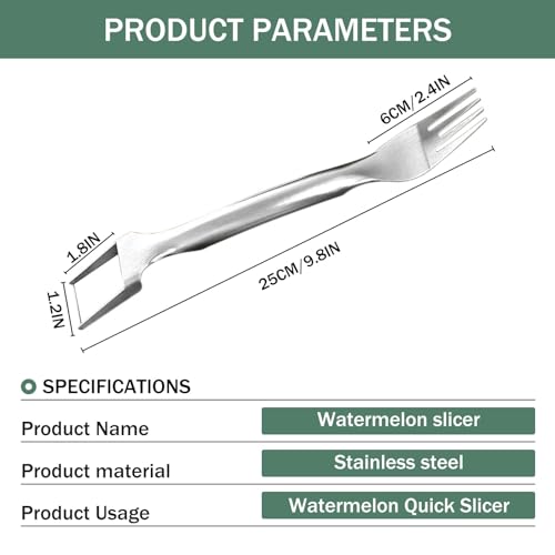 2-in-1 Stainless Steel Fruit Cutter S91636