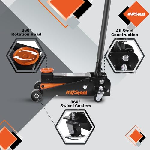3 Ton Heavy Duty Hydraulic Floor Jack G455