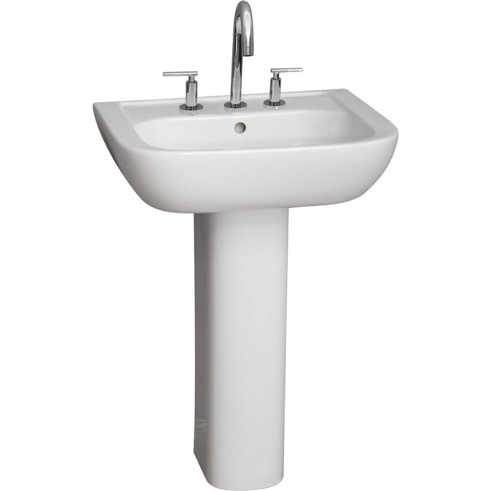 White Pedestal Lavatory P79014