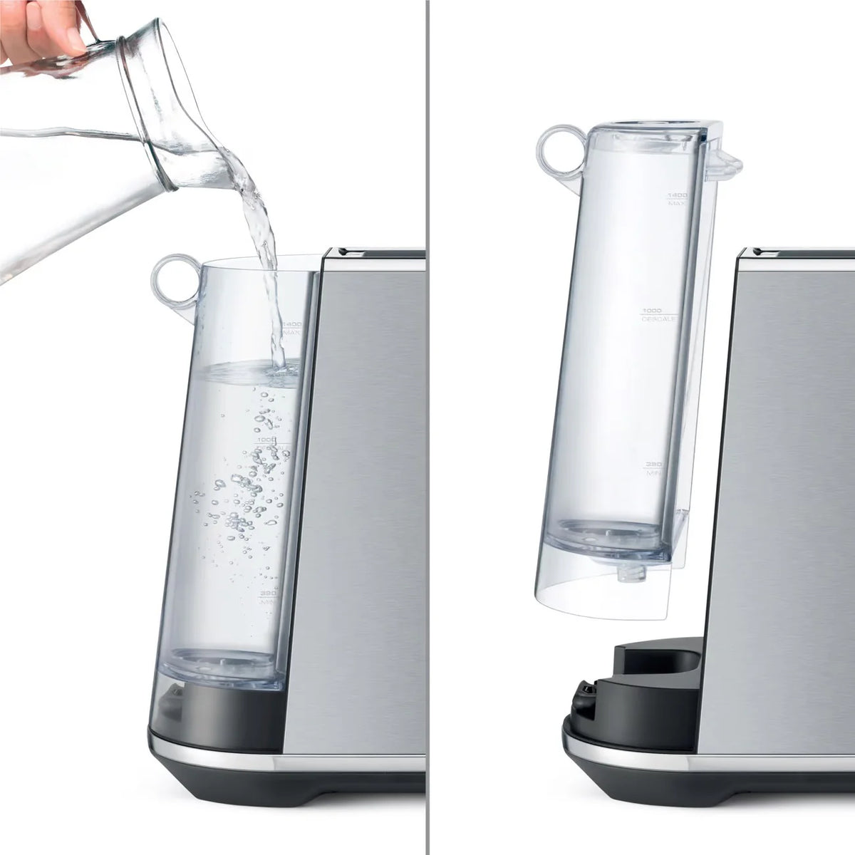 Brushed Stainless Steel Espresso Maker N938