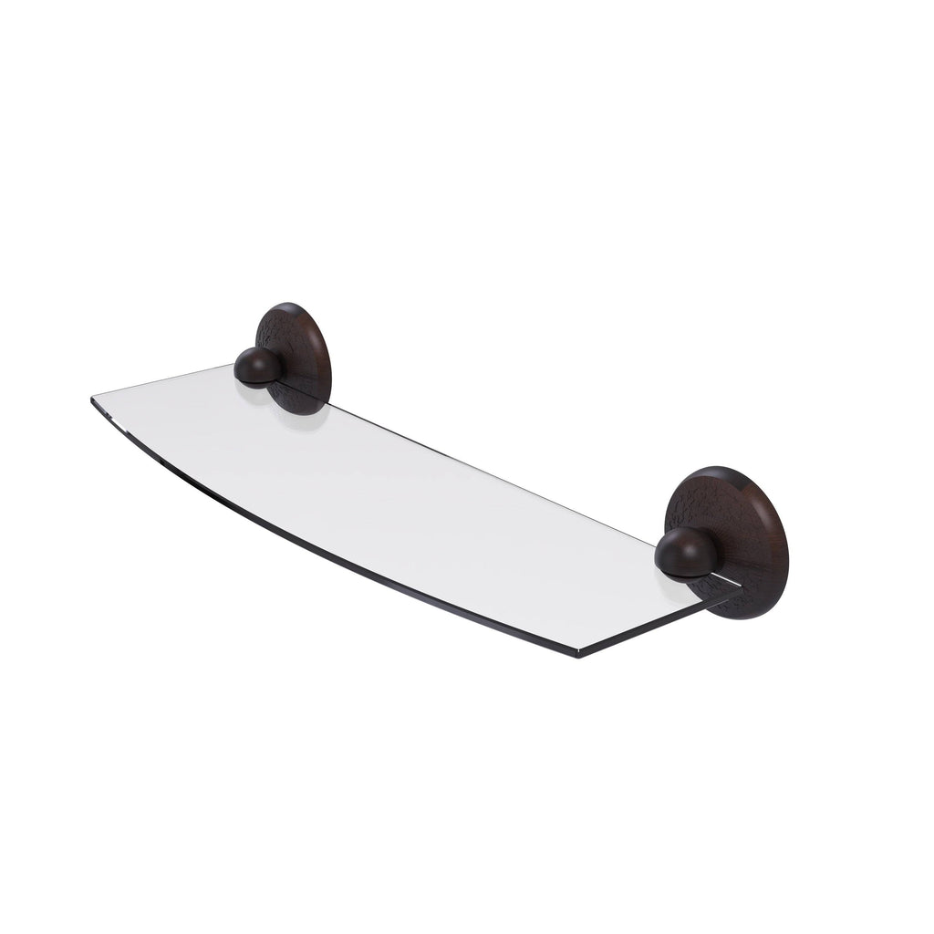 24 inch Glass Shelf Matte Black K673005