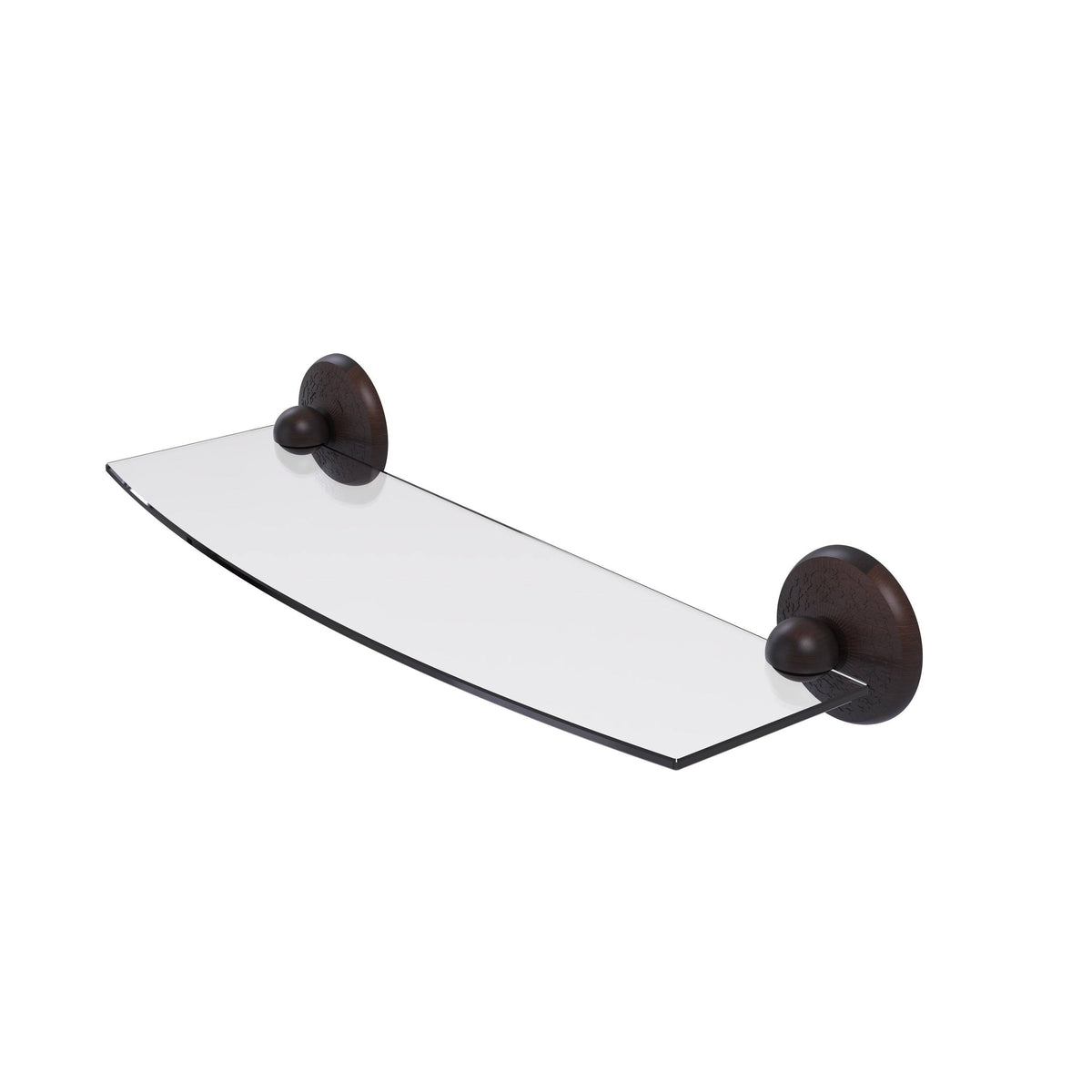 24 inch Glass Shelf Matte Black K673005