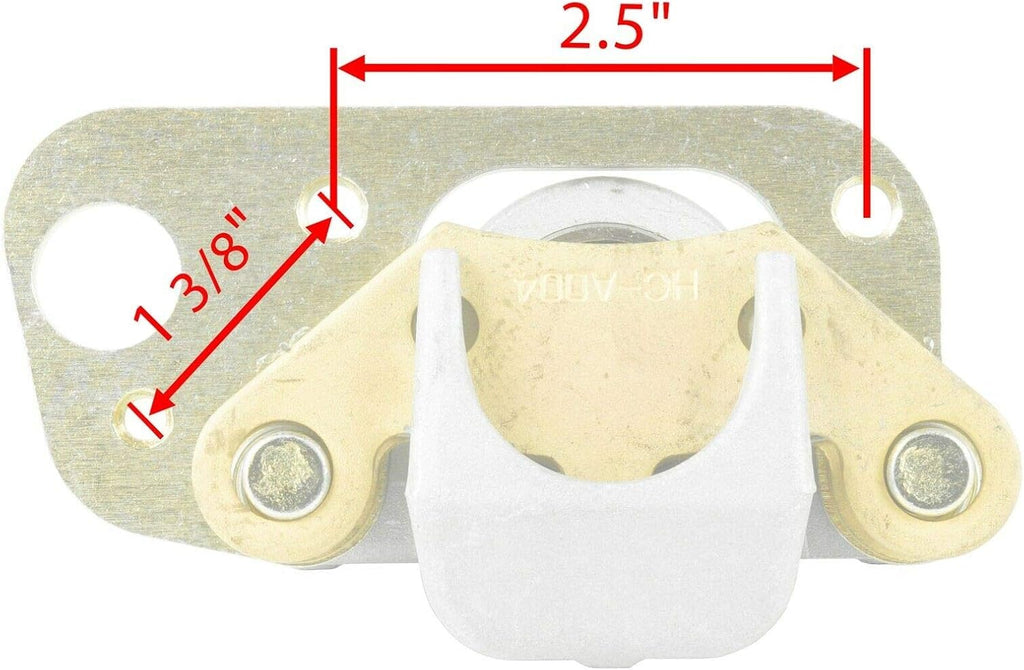 Front and Rear Brake Caliper with Brake Pads T62909