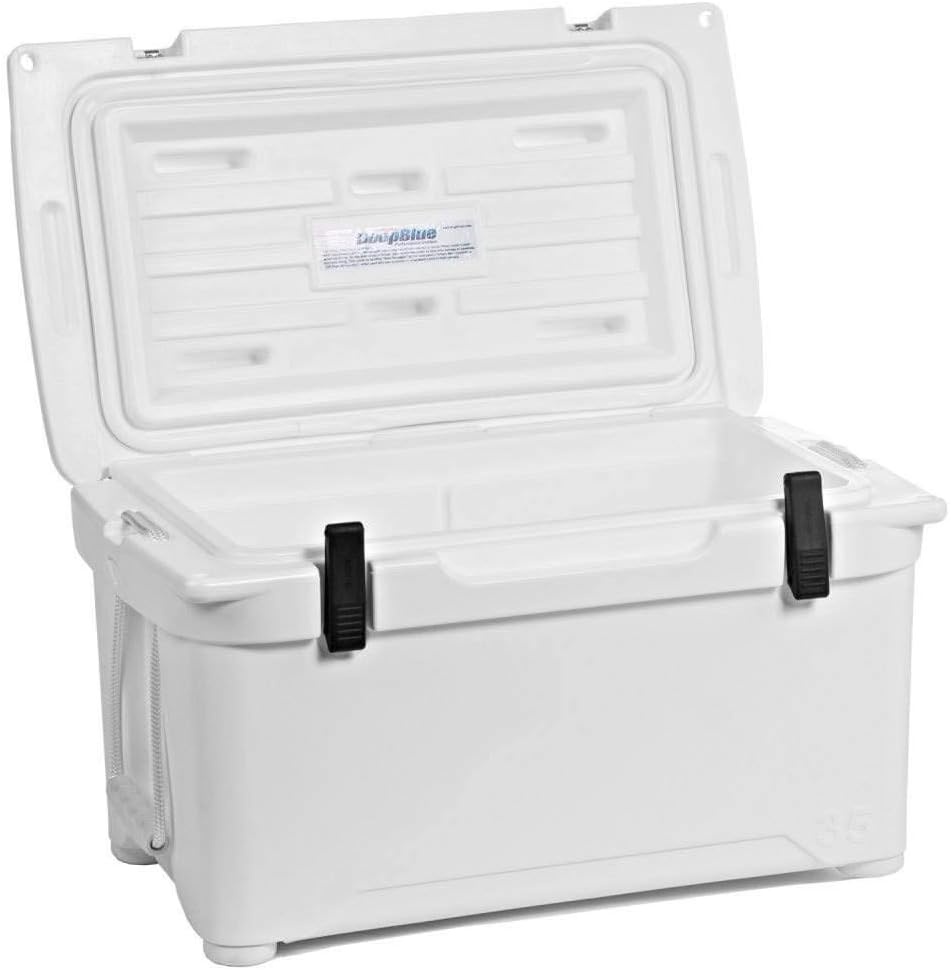 White 36 Can Rotationally Molded Cooler G6033