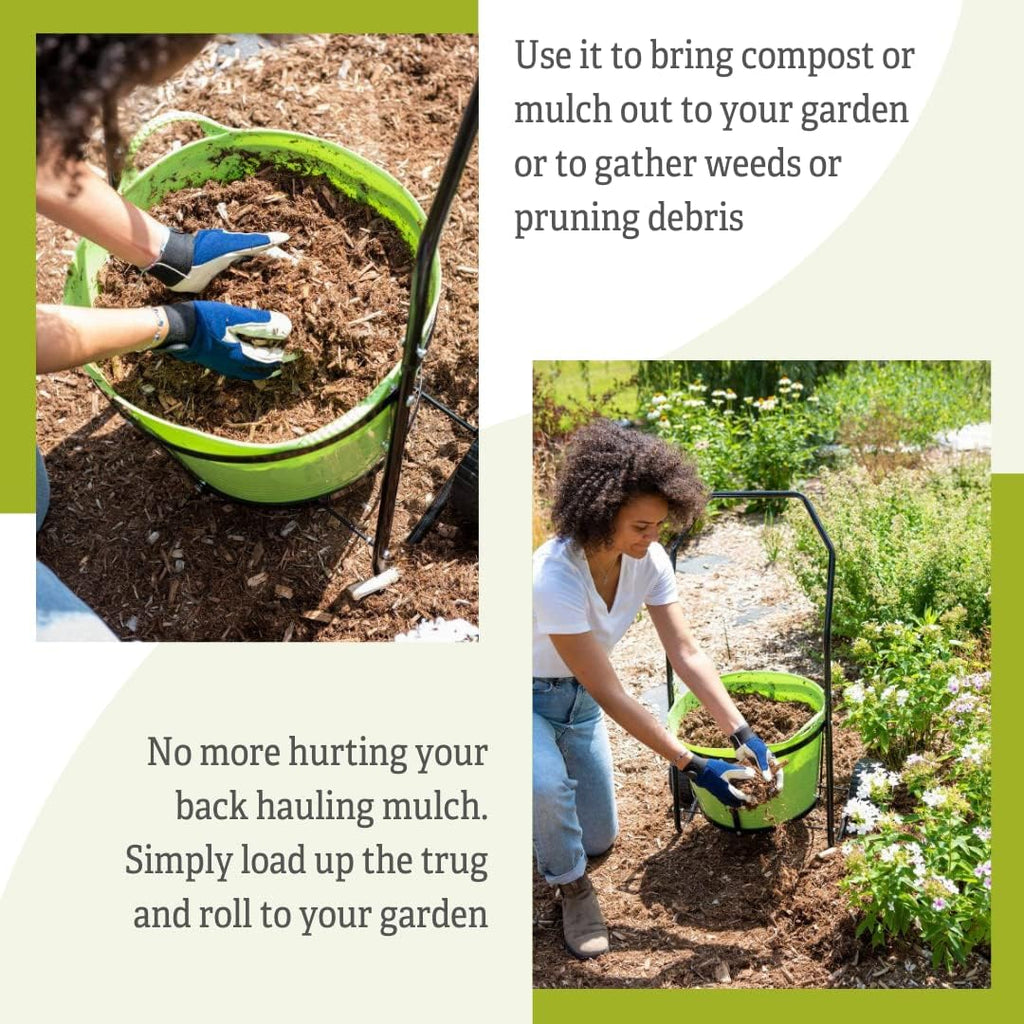 Garden Cart with 11 Gallon Bucket J852