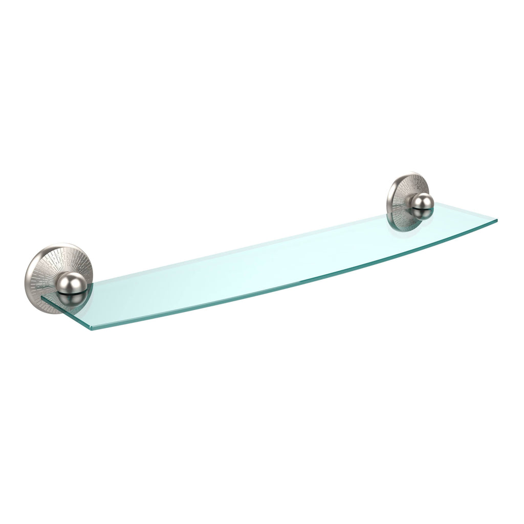 24 inch Glass Shelf Matte Black K673005