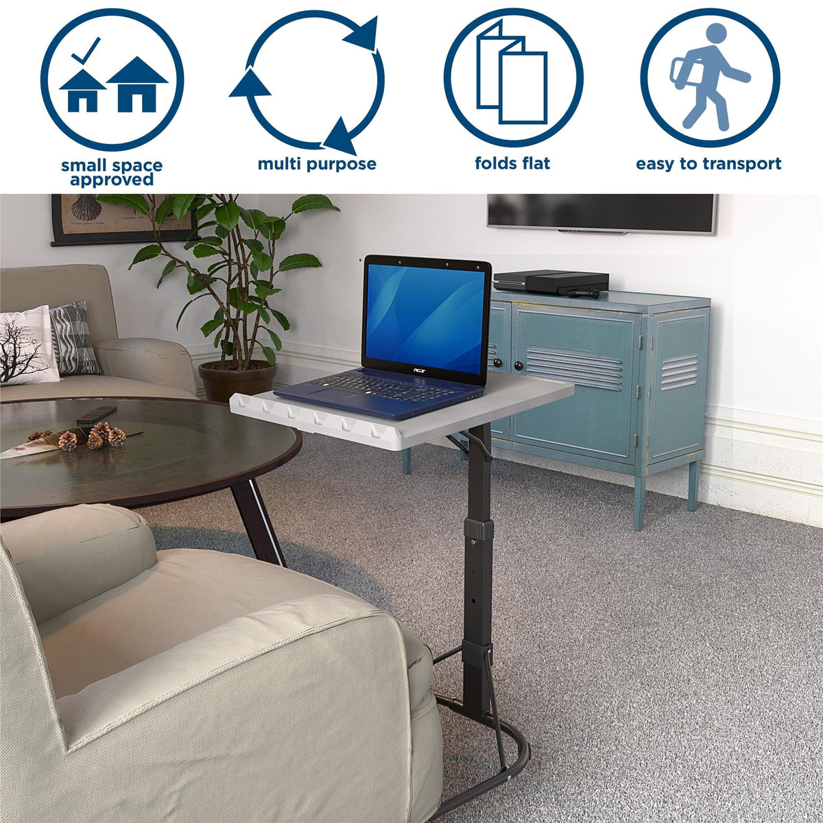 Gray Folding Activity Table F9690