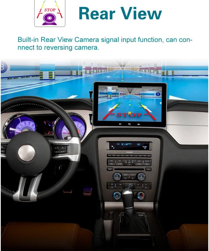 7 Inch Touchscreen Monitor with Bluetooth Car Stereo C786627