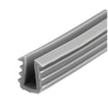 Gray Glazing Vinyl for 3/16x22 Glass Thickness - 1000& Roll I633