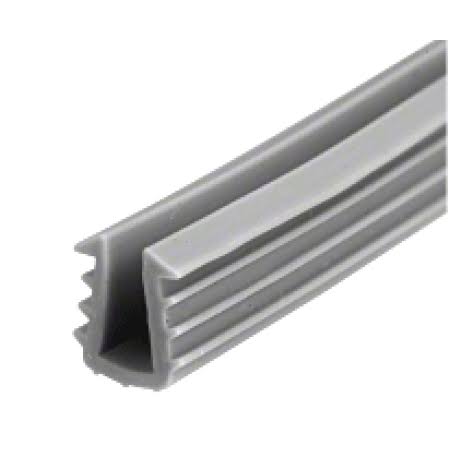 Gray Glazing Vinyl for 3/16x22 Glass Thickness - 1000& Roll I633