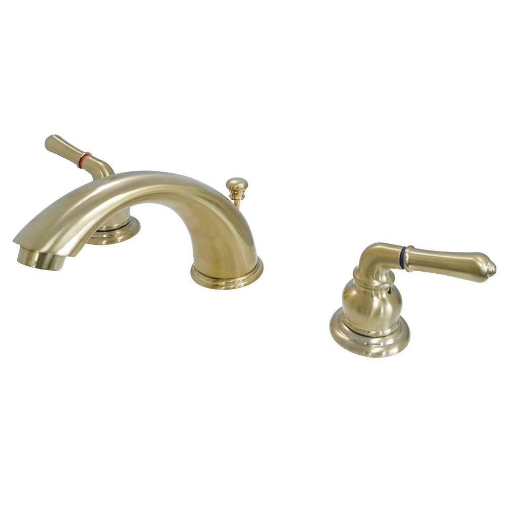 Brushed Brass Widespread Bathroom Faucet R71255