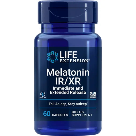 60 Capsules Melatonin IR/XR A407703