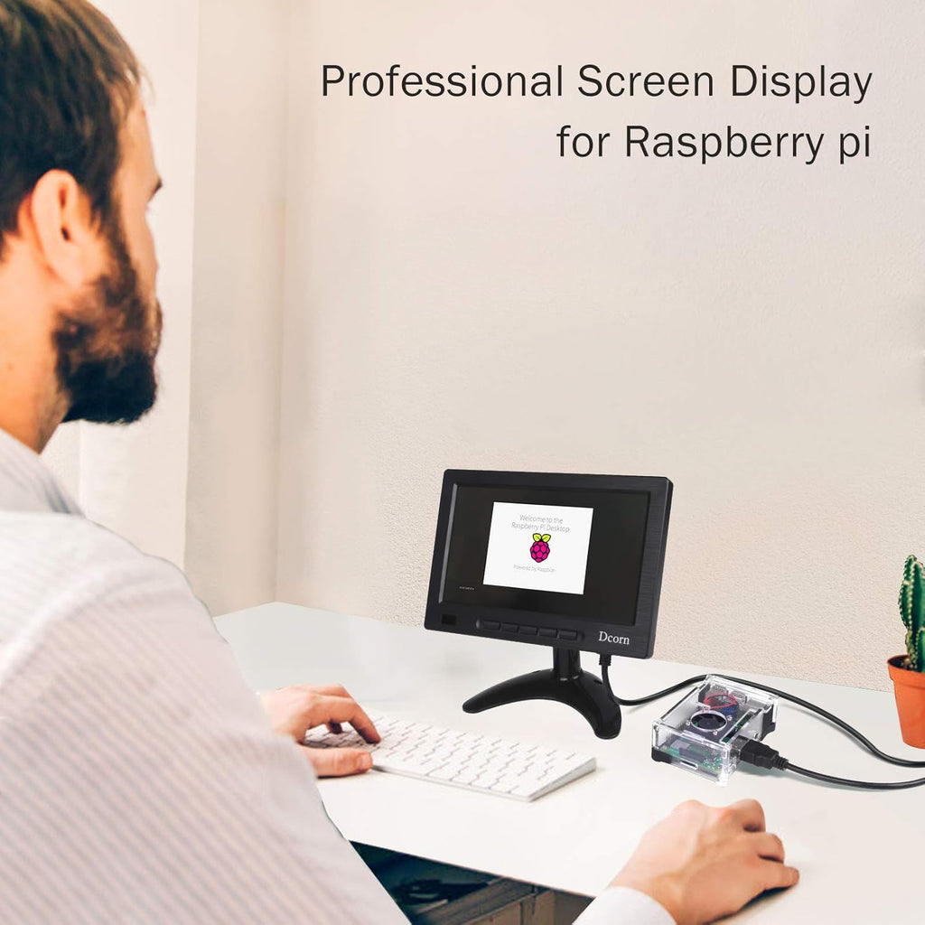 8 Inch IPS Metal Housing HDMI Monitor with Wall Bracket, Pack of 2 J455933