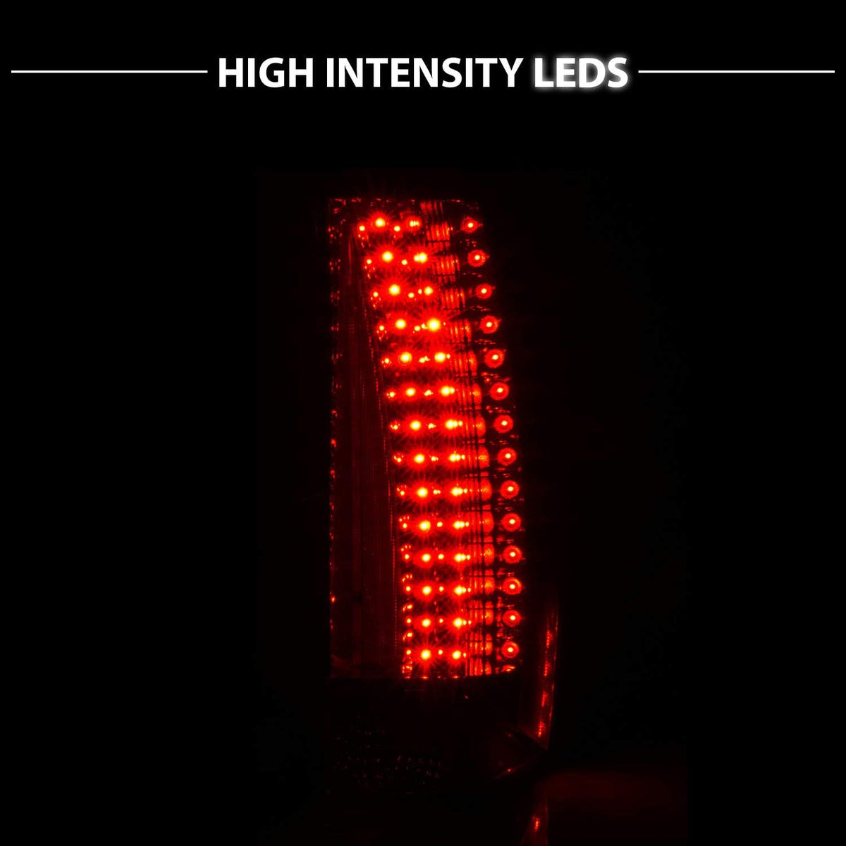 Red/Clear LED Tail Lights for Chevy Tahoe/Suburban/Yukon A982