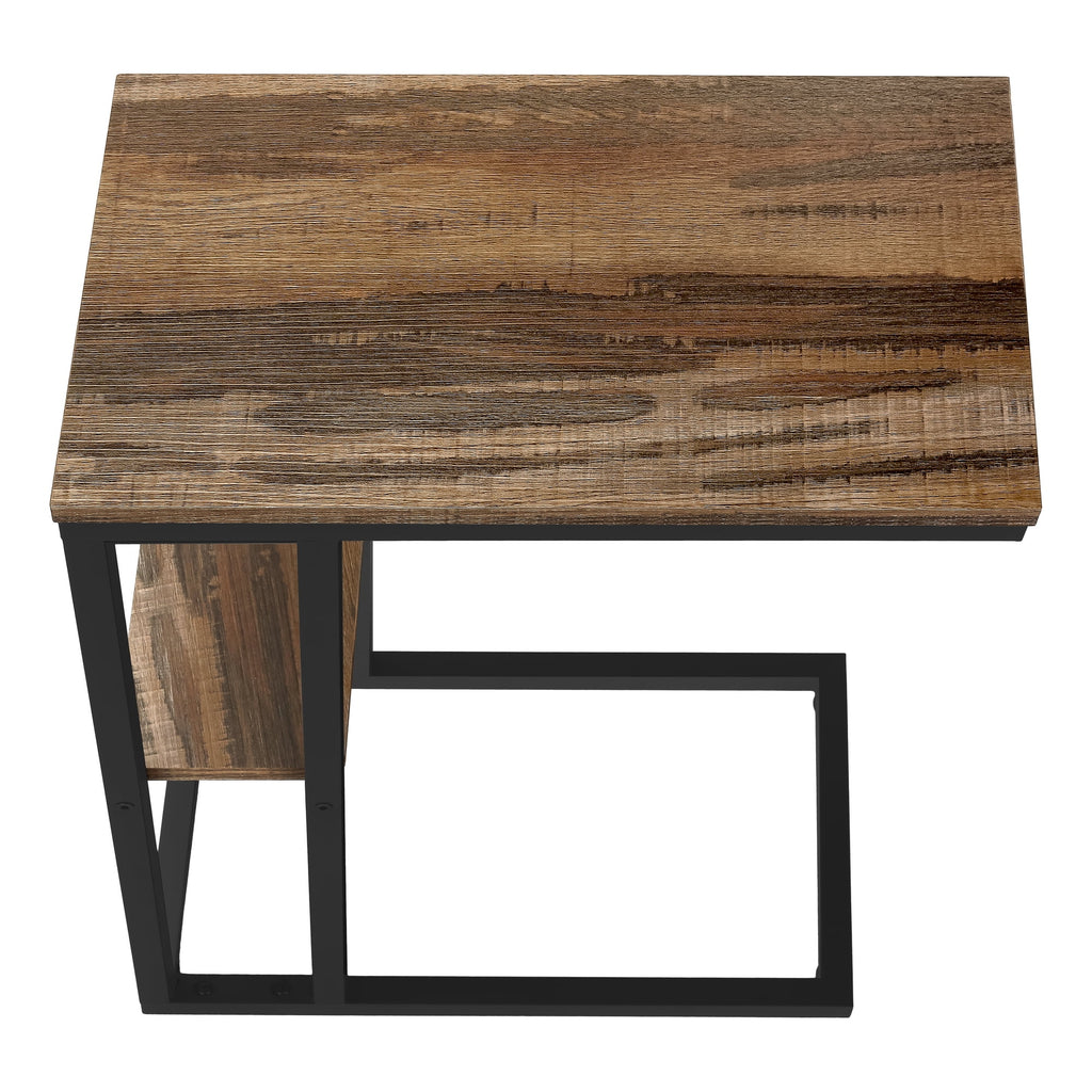 C-shaped Metal Accent Table A45375