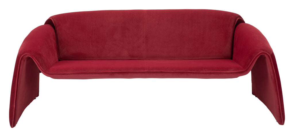 Red Horten Sofa J5684