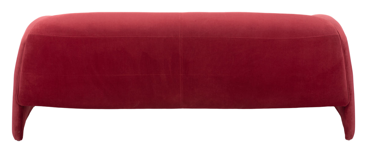 Red Horten Sofa J5684