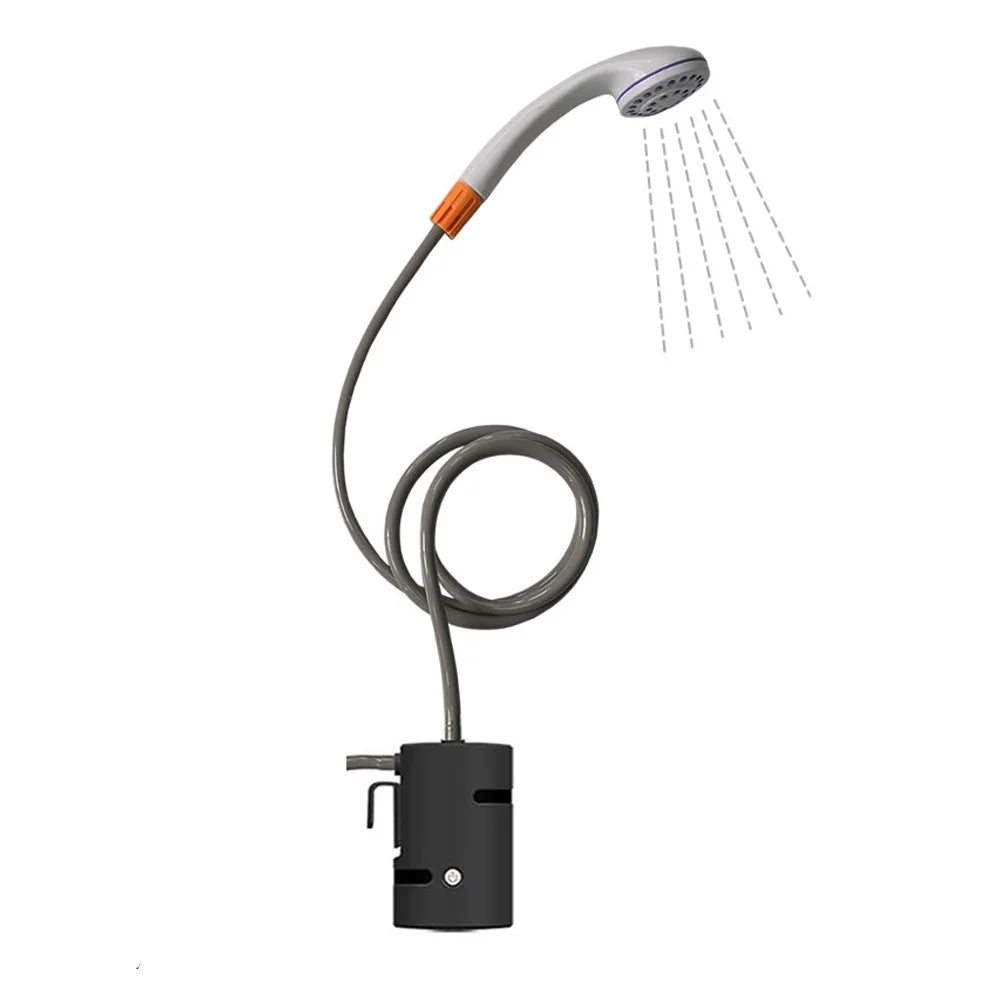 Folding Bucket Camping Shower with Rechargeable Pump C796235