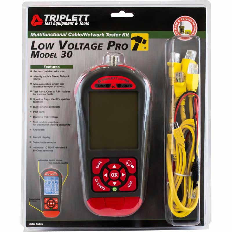 Low Voltage Cable Tester X530