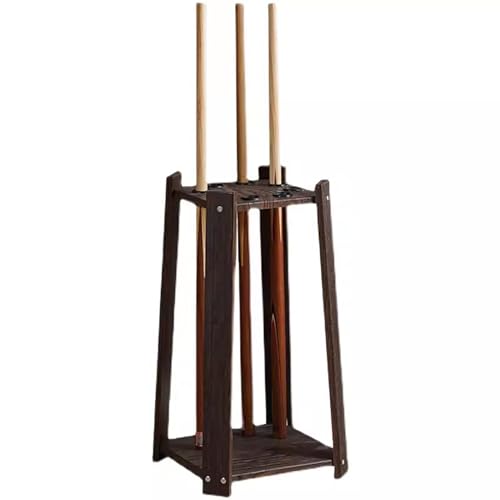 Freestanding Billiard Cue Rack Holds 8 Pool Cues Floor Stand A41163