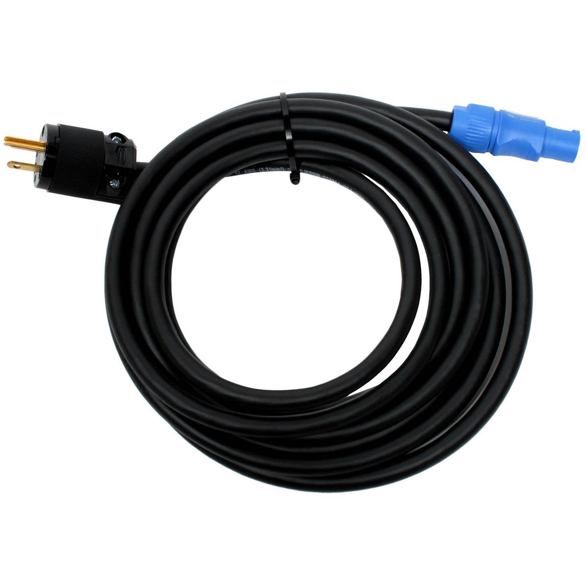 15 ft PowerCon to Edison Male Power Cable P351