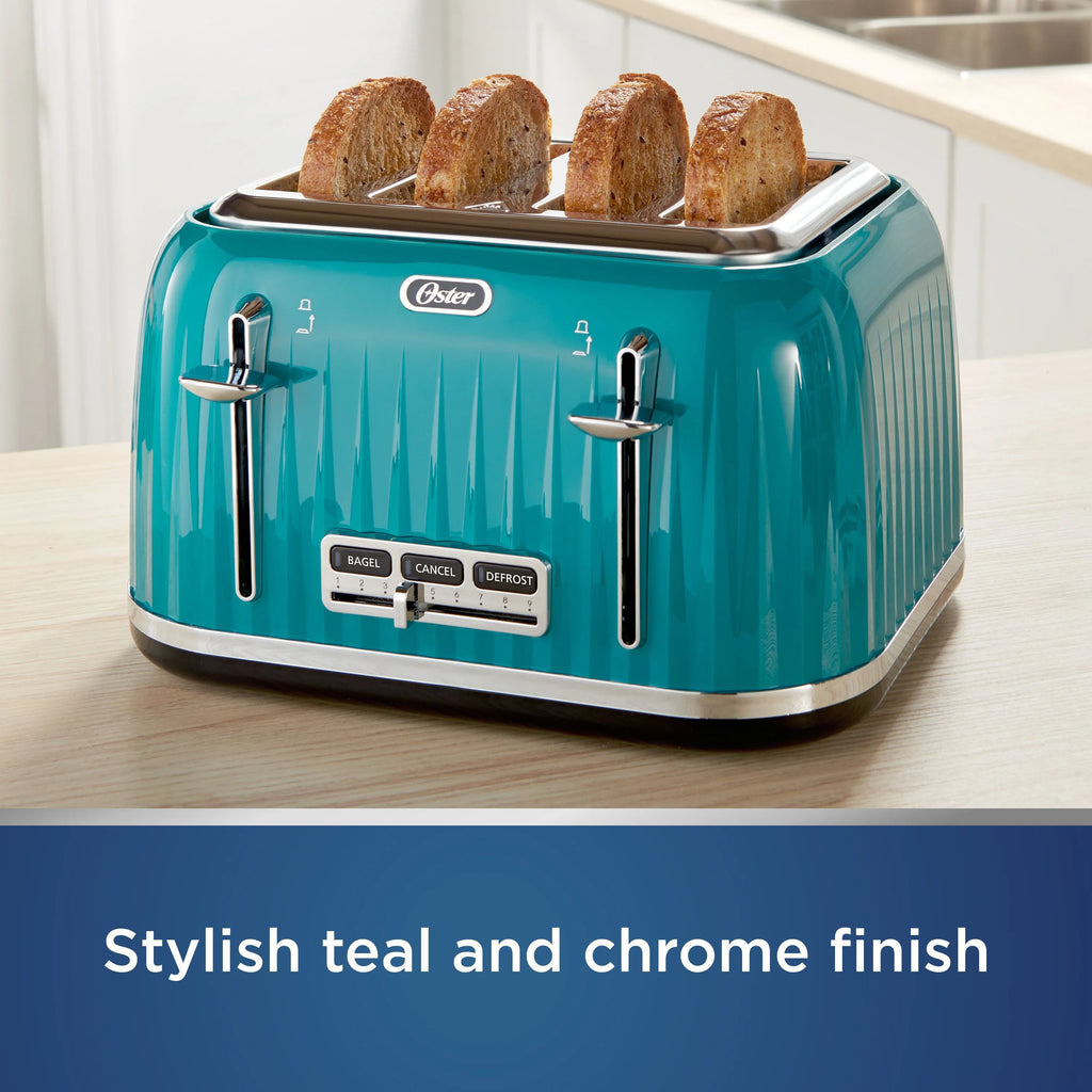 Teal 4 Slice Toaster C348754