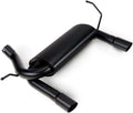 Dual Outlet Axle-Back Exhaust with Black Tips B393994