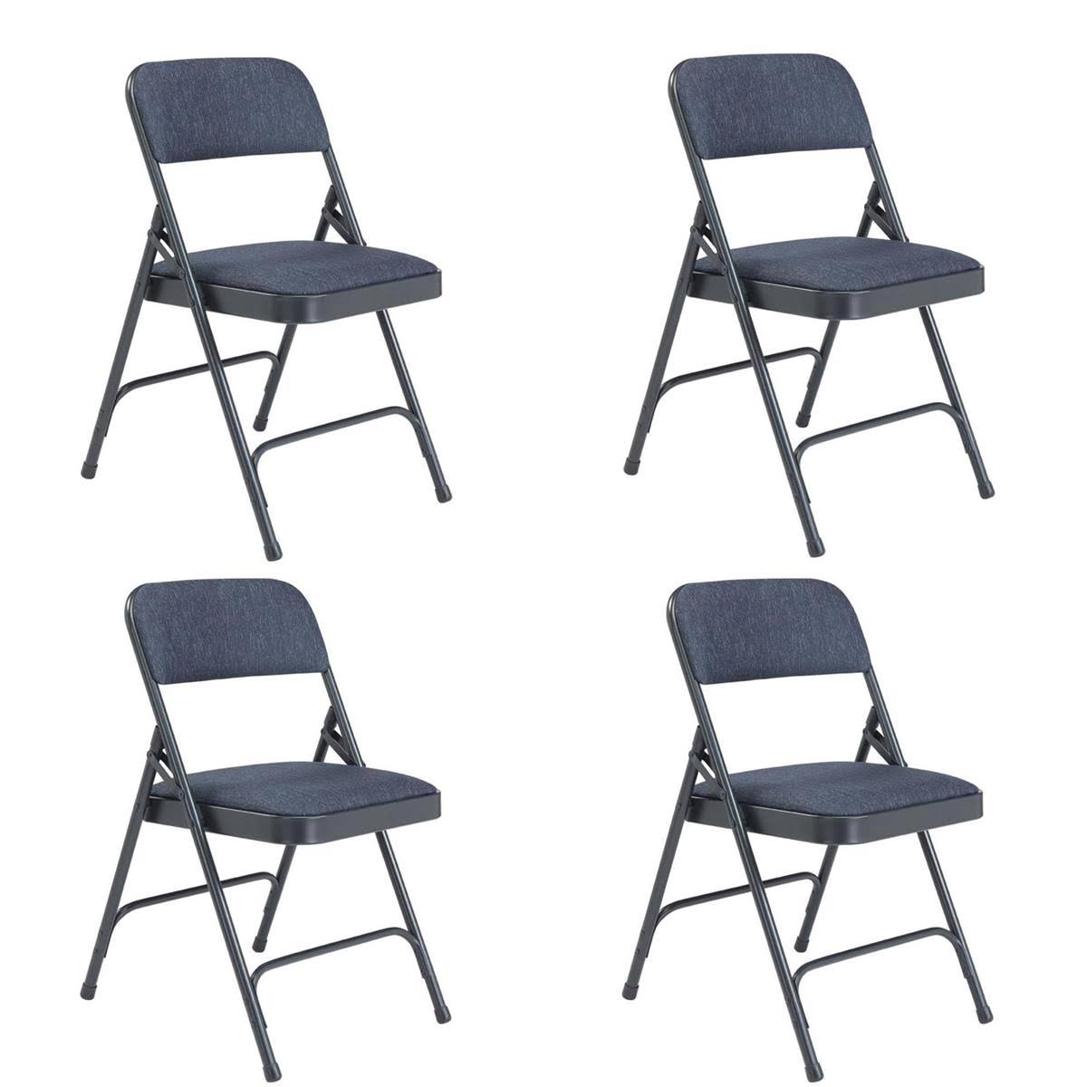 4 Pack Deluxe Fabric Folding Chair G109146