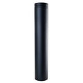4 x 48 in. Ventis Direct Vent Pipe with Painted Black H124