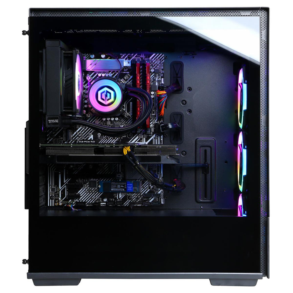 Liquid Cool Gaming Desktop Computer, Intel Core i7-12700KF, 16GB RAM, 1TB SSD, RTX 3070 Ti 8GB, Windows 11 Home X375740