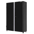 24-Gauge Steel Freestanding Garage Cabinet in Black G363034