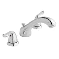 8 in. Widespread Double-Handle Low-Arc Bathroom Faucet in Polished Chrome S62311
