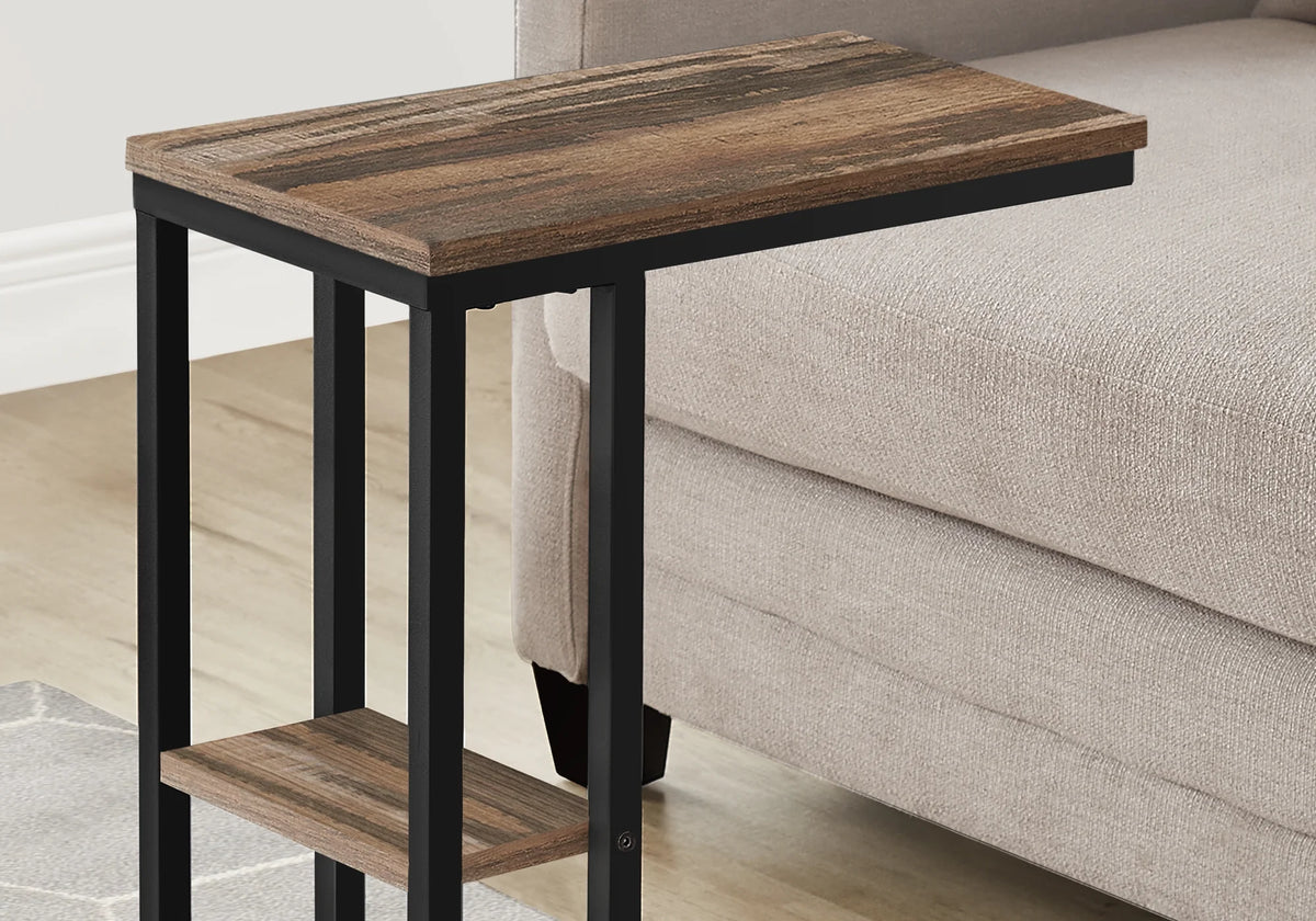 C-shaped Metal Accent Table A45375