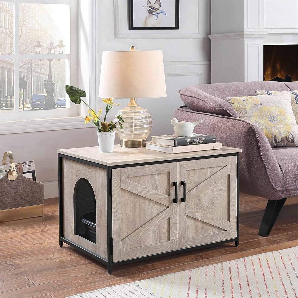 Cat Litter Box Enclosure with Top Opening G369830