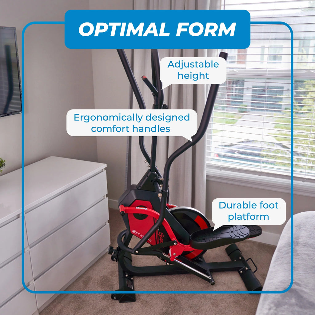 Elliptical Trainer with 8 Levels of Magnetic Resistance P765282