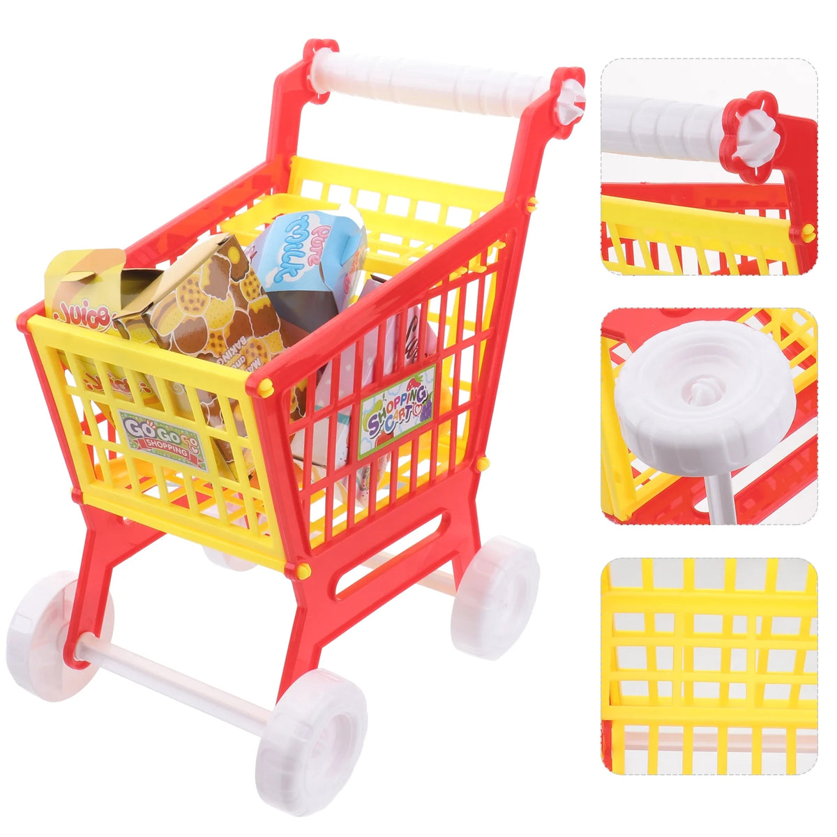 Red Kid Shopping Cart Plaything E509087