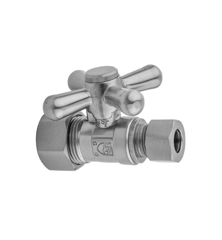 Quarter Turn Straight Pattern Supply Valve with Compression C986