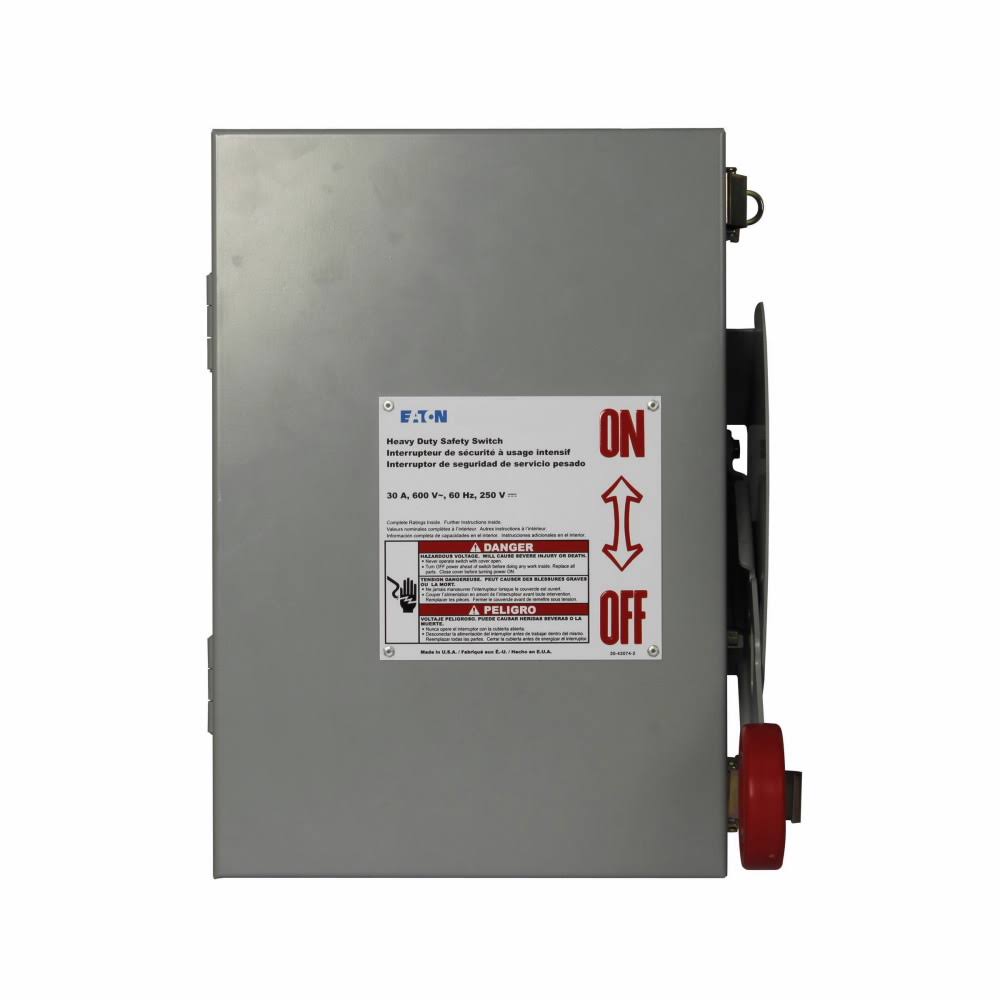 Non-Fusible Safety Switch 600V L9371