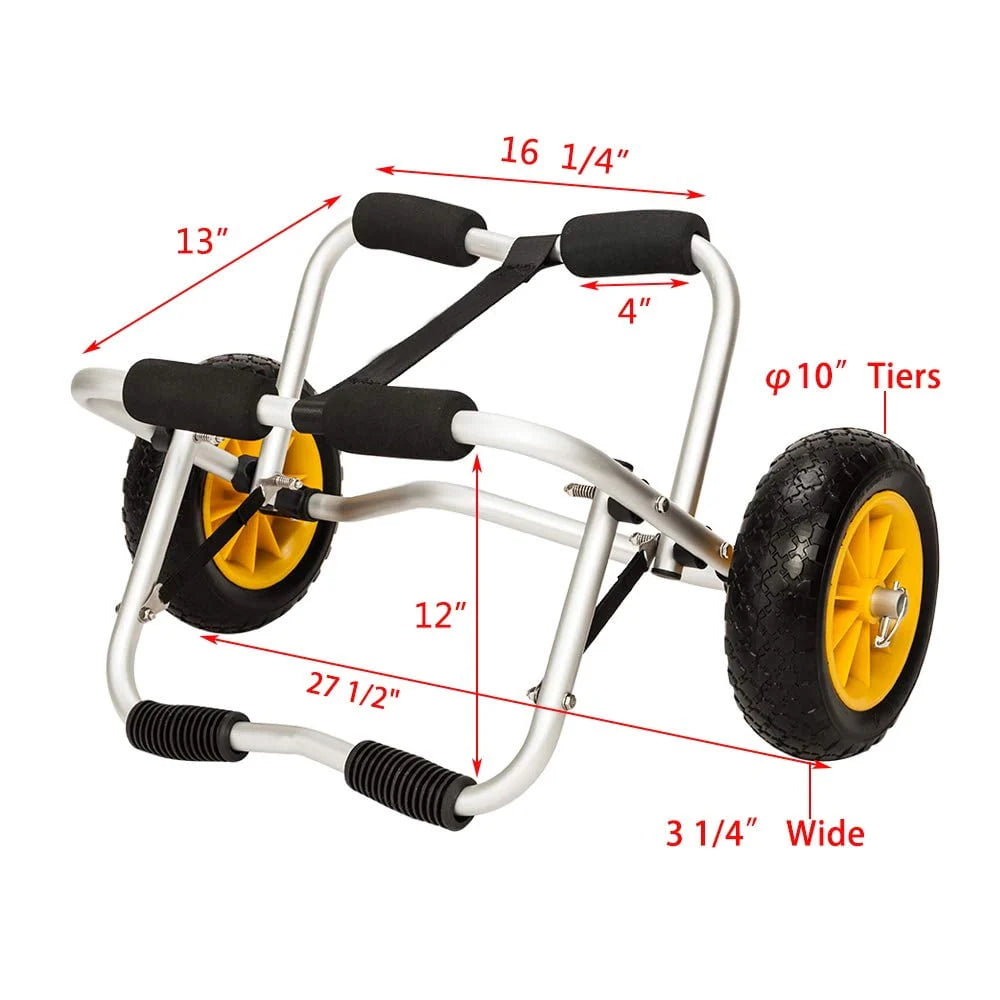 Kayak Canoe Jon Boat Carrier Dolly Cart B71428