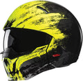 Modular Motorcycle Helmet Gray/Hi-Vis SM C486495